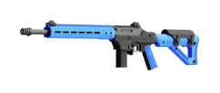 VMP-2D GBB Rifle (Two Tone) (1.9Joule / 450FPS Semi Only) Black / Blue