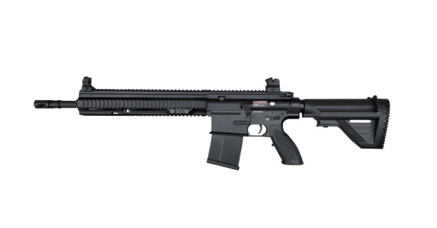 Golden Eagle 417 AEG Rifle with Mosfet (Full Metal - E6901M - Black) - Golden Eagle