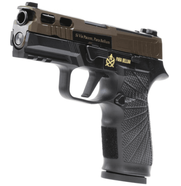 Para Bellum P320 3.9" Pro WC Custom Gas Blowback Pistol (Black / Bronze) - New Airsoft Products - view 4