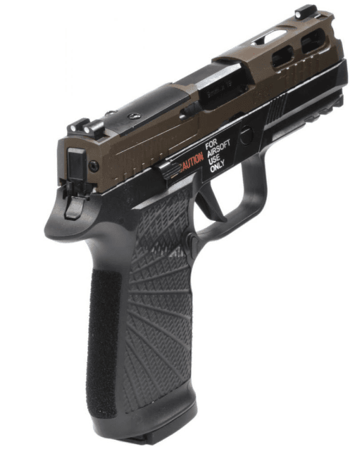 Para Bellum P320 3.9" Pro WC Custom Gas Blowback Pistol (Black / Bronze) - New Airsoft Products - view 3