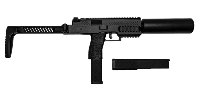 VMP-1X GAS SMG BLACK Includes Supressor and extra Mag - Vorsk - view 3