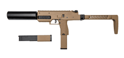 VMP-1X GAS SMG Tan Includes Supressor and extra Mag