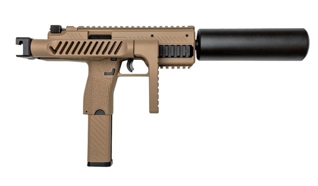 VMP-1X GAS SMG Tan Includes Supressor and extra Mag - Airsoft Guns - view 2