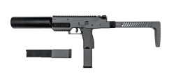 VMP-1X GAS SMG Grey Includes Suppressor and Extra Mag