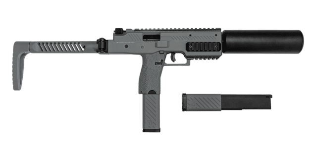 VMP-1X GAS SMG Grey Includes Suppressor and Extra Mag - Airsoft Guns - view 2