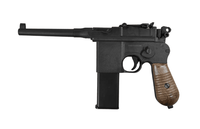 Well G196 WWII Mauser Pistol (Co2 Powered) Non Blowback - All Airsoft Gas Pistols - view 4