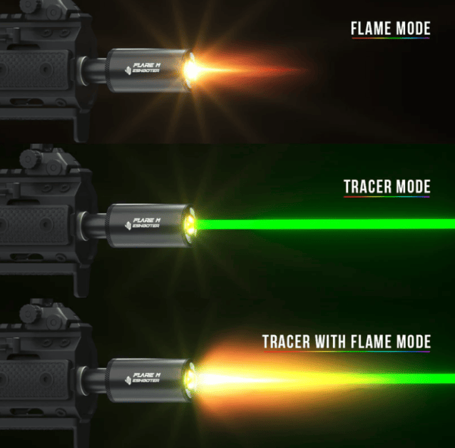 E-Shooter Tracer Unit FLARE M (V600) - Airsoft Tracer Unit - view 12