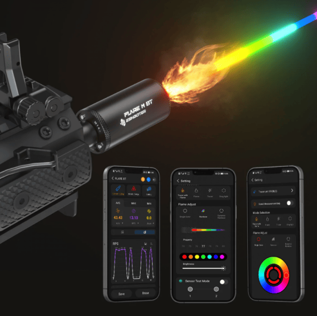 E-Shooter Tracer Unit FLARE M BT (V700) - Airsoft Tracer Unit - view 7