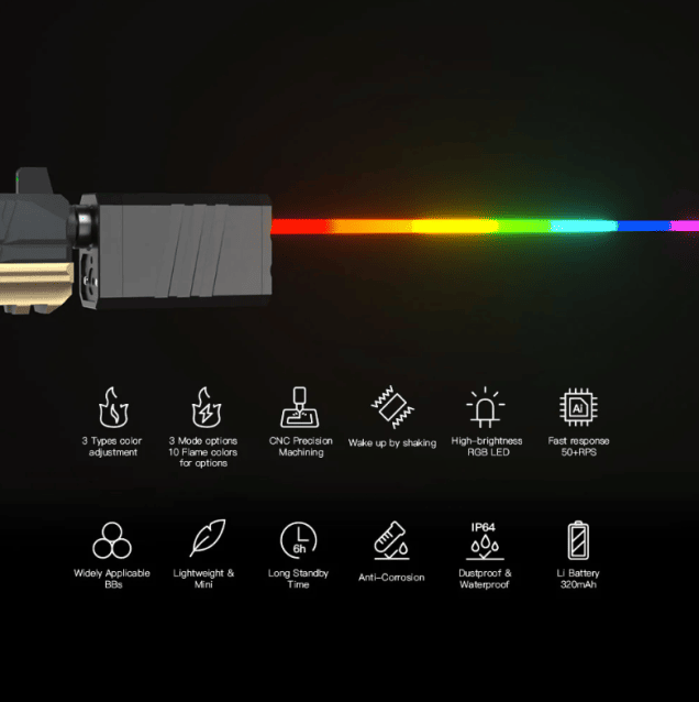 E-Shooter Flare Cube BT (V701) - New Airsoft Products - view 4