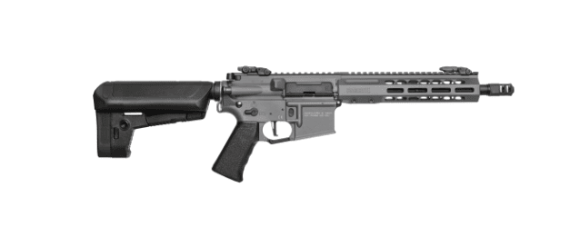 Krytac EMG Barrett REC7 MK3 SBR AEG - Tungsten - SMG / CQB Airsoft rifles - view 2