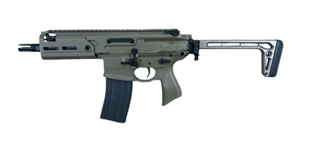 Salvo Precision MCX Rattler 300 GBBR (MWS - G104-2A TAN) - Airsoft Guns