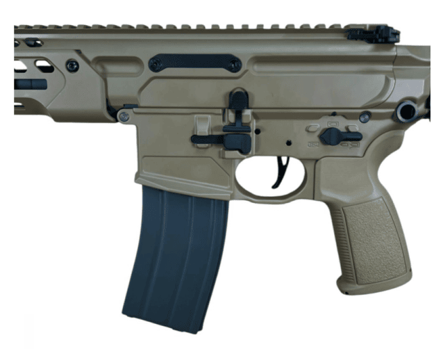 Salvo Precision MCX 11.5 Spear LT GBBR (MWS - G104-3B TAN) - New Airsoft Products - view 3