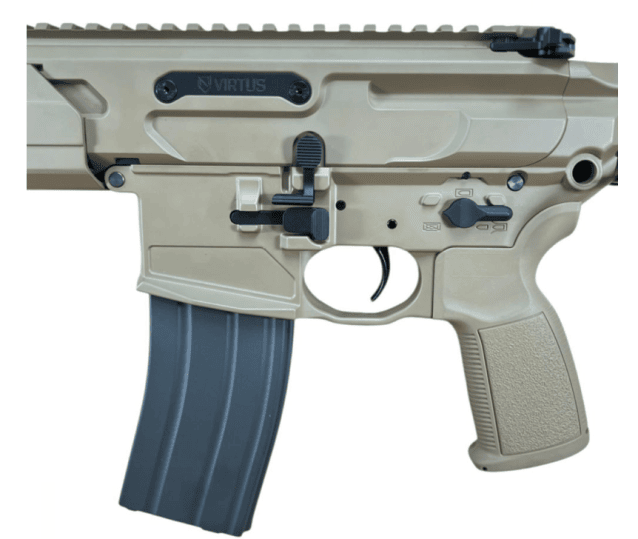 Salvo Precision MCX Virtus 22.5 GBBR (MWS - G104-2B TAN) - New Airsoft Products - view 5