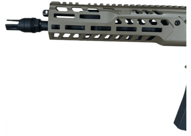 Salvo Precision MCX 10.5 Spear LT CSAW GBBR (MWS - G104-3A TAN) - Airsoft Guns - view 4