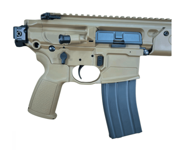 Salvo Precision MCX 10.5 Spear LT CSAW GBBR (MWS - G104-3A TAN) - Airsoft Guns - view 6