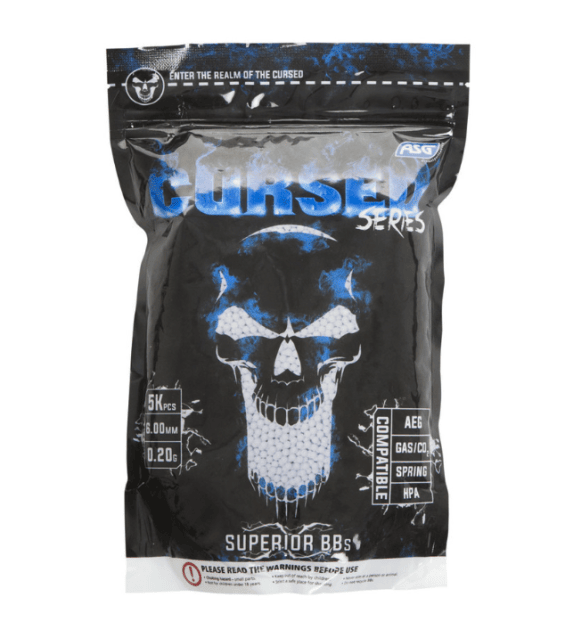 ASG Cursed .20g Airsoft 6mm BBs 1kg - New Airsoft Products
