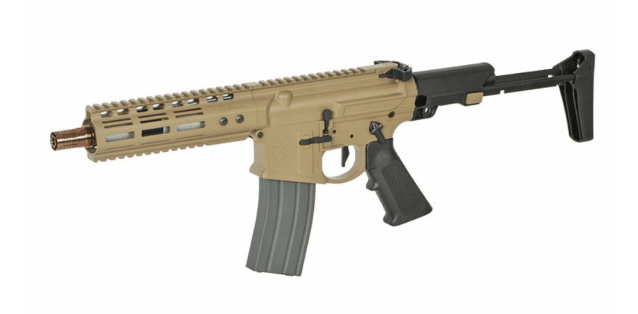 Noveske x EMG N4 Ghetto Blaster 7 MWS Gen3 GBBR (by Double Eagle - G102A TAN) - New Airsoft Products - view 4