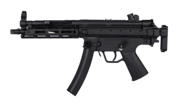 Golden Eagle Swat M-LOK AEG (QD Spring - Black - 6859) - Airsoft Brands