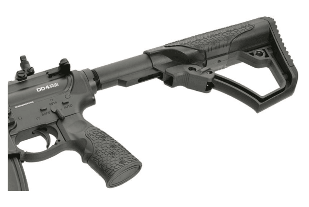 Golden Eagle x EMG DD4 RIII GBBR 16 (Black - MC6585M) - New Airsoft Products - view 2