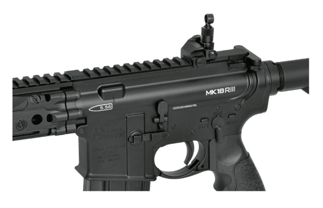 Golden Eagle x EMG DD4 MK18 RIII GBBR 10.3 (Black - MC6583M) - New Airsoft Products - view 5