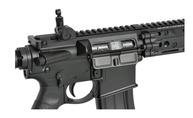 Golden Eagle x EMG DD4 MK18 RIII GBBR 10.3 (Black - MC6583M) - New Airsoft Products - view 8