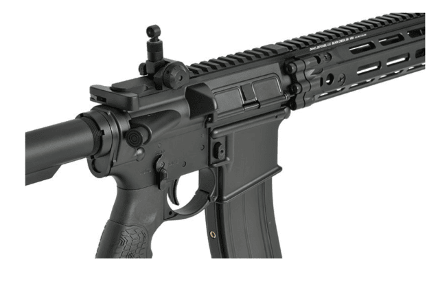 Golden Eagle x EMG DD4 MK18 RIII GBBR 10.3 (Black - MC6583M) - New Airsoft Products - view 9