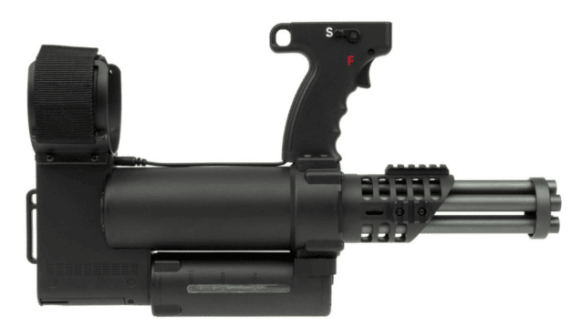 Well PRO Micro Rotary Arm-Mounted Minigun (WE23-L) - New Airsoft Products - view 2