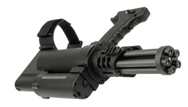 Well PRO Micro Rotary Arm-Mounted Minigun (WE23-L) - New Airsoft Products - view 3