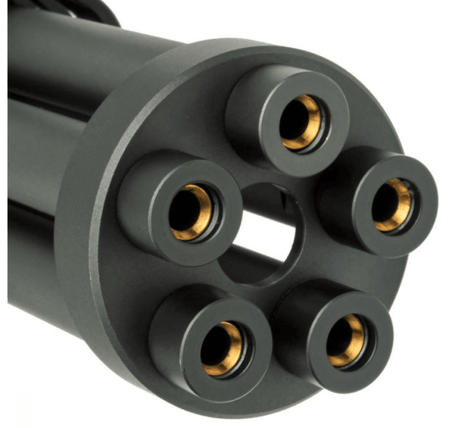 Well PRO Micro Rotary Arm-Mounted Minigun (WE23-L) - New Airsoft Products - view 5