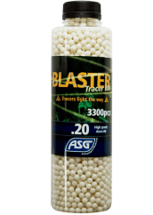 ASG Blaster .20g Tracer BB's Green 3300 Bottle