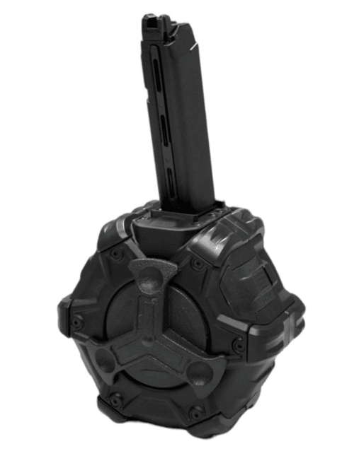 Double Bell Gas Drum Magazine For Glock Series - Airsoft Pistol Magazines - view 3