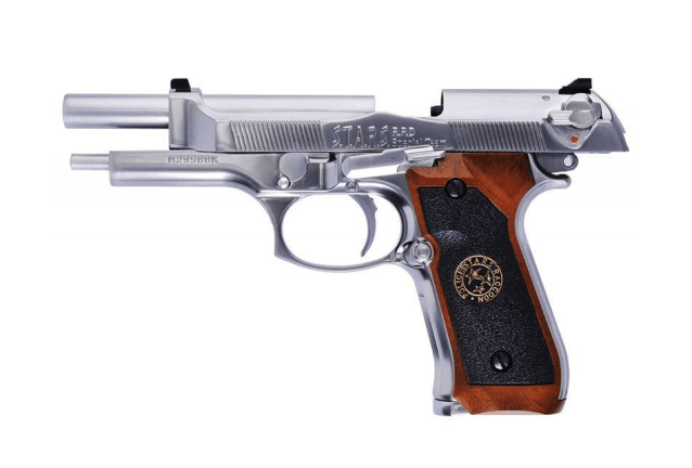 WE Samurai Edge Silver Standard M9 Style - All Airsoft Gas Pistols - view 3