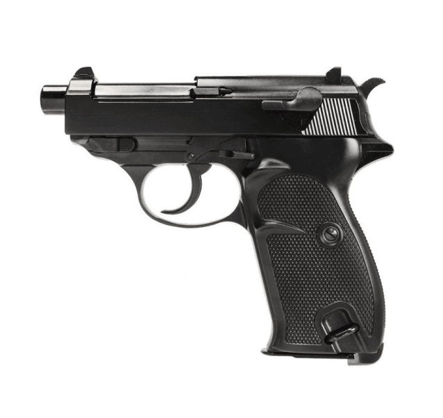WE P38 Compact Gas Blow Back Pistol With Supressor - All Airsoft Gas Pistols - view 3