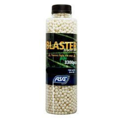 ASG Blaster .25g Tracer BB's Green 3300 Bottle