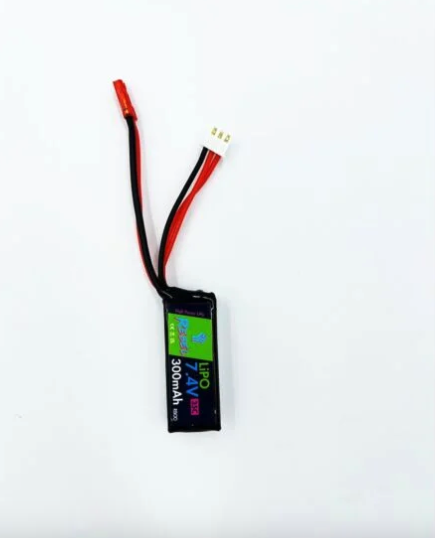 Rebel Battery - HPA Micro 7.4v 35c 300mAh JST - Airsoft HPA Batteries