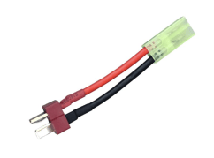 Big Foot Heat Deans Connector (Mini Tamiya Female to Deans Male)