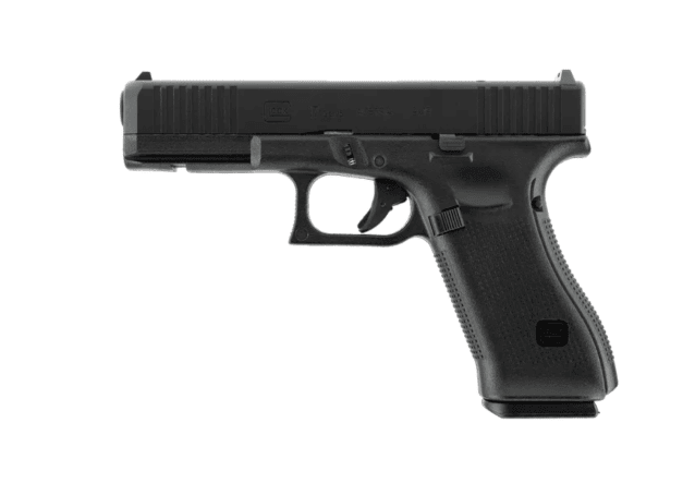 Glock G17 Gen.5 MOS Gas Blowback Pistol (Umarex/GHK - Cerakote Aluminium Version - 2.6475) - New Airsoft Products
