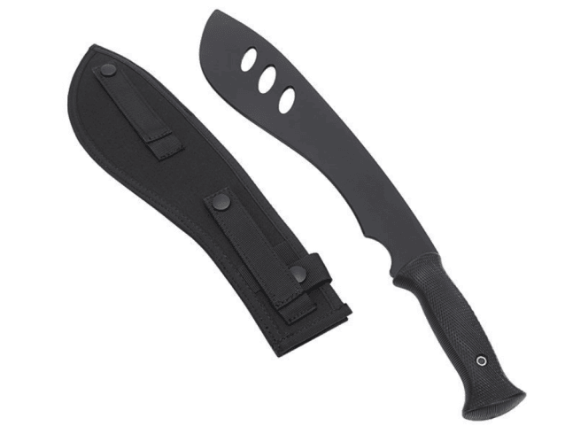 Big Foot Rubber Machete (Black) - airsoft Melee Weapons