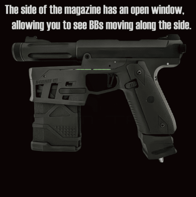CTM AAP-01 M4XIMUS HPA Kit - Black Maximus - Airsoft Pistol Slides - view 7