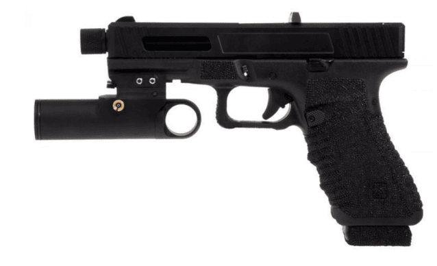 Zoxna Mini Launcher (Rifle/Pistol - 40 Rounds - Black - V2) - Airsoft Grenade Launchers - view 2
