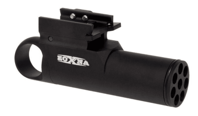 Zoxna Mini Launcher (Rifle/Pistol - 40 Rounds - Black - V2) - Airsoft Grenade Launchers - view 4