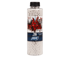 ASG Blaster Devil, 0.28g, airsoft BB, 3300 pcs. bottle