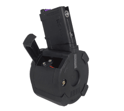 Cyma MWS D500 Gas/HPA 500 Rds Drum Magazine for M4 MWS System Rifles