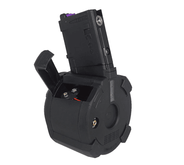 Cyma MWS D500 Gas/HPA 500 Rds Drum Magazine for M4 MWS System Rifles - Airsoft GBB Rifle Magazines