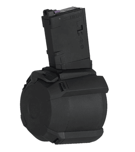 Cyma MWS D500 Gas/HPA 500 Rds Drum Magazine for M4 MWS System Rifles - Airsoft GBB Rifle Magazines - view 4