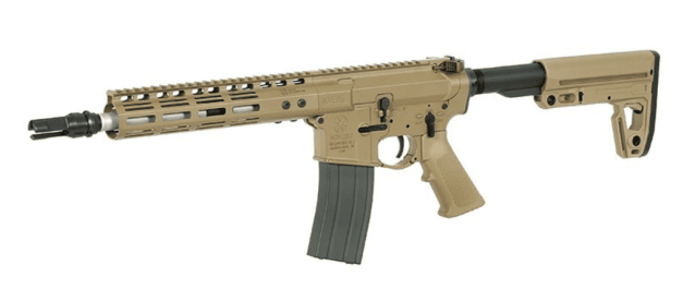 EMG Helios Noveske N4 MWS Gen 3 Gas Blowback M4 by Double Eagle (Tan - G101 - STND) - EMG - view 3