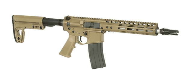 EMG Helios Noveske N4 MWS Gen 3 Gas Blowback M4 by Double Eagle (Tan - G101 - STND) - EMG - view 4