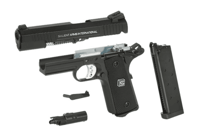 EMG x SAI 1911 Gas Blowback Pistol (by Double Bell - 703) - Airsoft 1911 Pistols - view 9