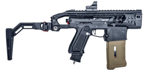 CTM CNC TwinFold Stock - Fixed 4.2" - Airsoft Rifle Stocks - view 10