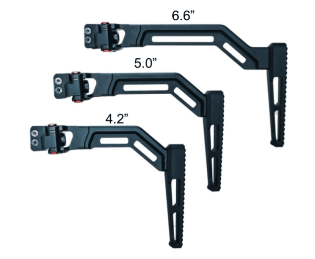 CTM CNC TwinFold Stock - Fixed 6.6" - Airsoft Rifle Stocks - view 2